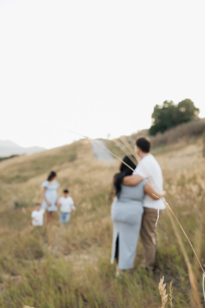 Family portraits in Salt Lake County Utah of the Claytons.