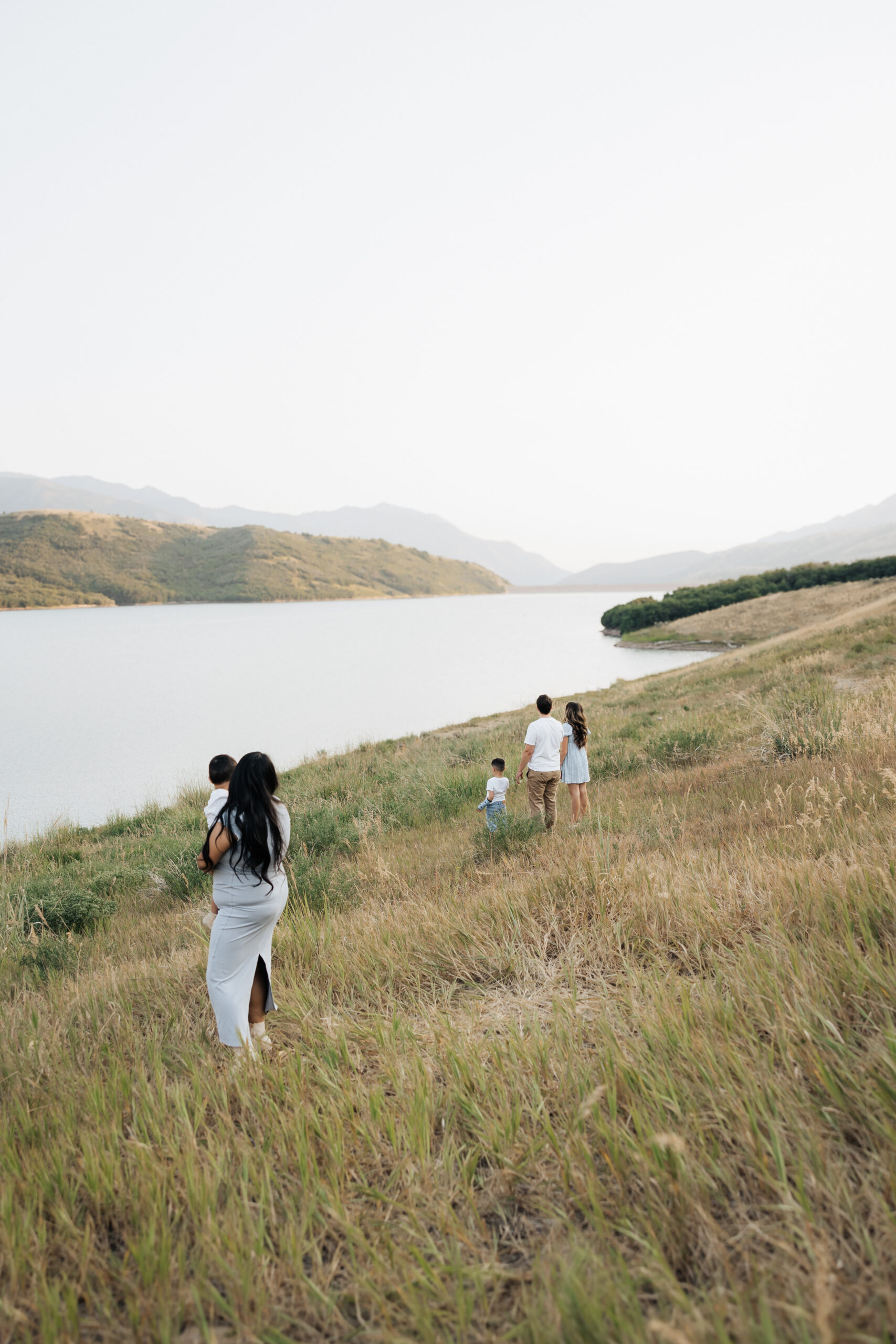 Family Portraits in Salt Lake County, Utah of the Claytons.